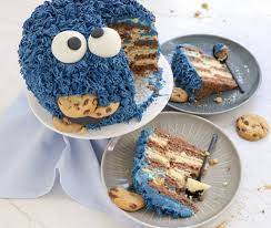 Kein rezept aber eine sehr schöne variante um einen einfachen kuchen auzupeppen. Rezept Krumelmonster Als Geburtstagskuchen