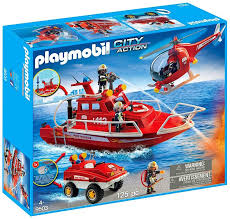 Playmobil City Action 9503 Forces Speciales Pompiers Playmobil City Play Mobile Pompier