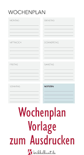 Wochenplan Vorlage Zum Ausdrucken Kostenlos In 5 Designs Wochenplan Vorlage Wochen Planer Planer Vorlagen