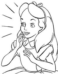 Children of different ages, both boys and girls, will be happy to paint alice's coloring. Kids N Fun Com 16 Coloring Pages Of Alice In Wonderland