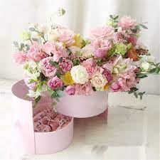 High End Colorful Double Layer Flower Gift Boxes Wedding Party Gift Packaging Boxes Florist Supplies From Lufebut 34 76 Dhgate Com In 2021 Flower Box Gift Flower Gift Rose Bouquet Gift