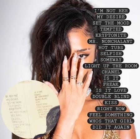 Tyla teases the 'A-POP' album tracklist ⏳️📝🐅