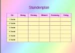 Stundenplan vorlage » stundenplan zum ausdrucken. Stundenplan Designer Startseite