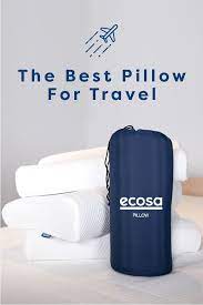 Ecosa Pillow Perfect For Travel Memory Foam Pillow Pillows Best Pillow