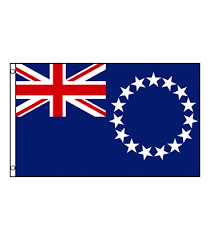 The flag for cook islands, which may show as the letters ck on some platforms. Cook Islands Flag