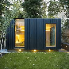 Garden Room By Neil Dusheiko Features Walls Of Charred Cedar Backyard Office Garden Cabins Garden Buildings