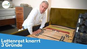 Ich habe zwei feste lattenroste nebeneinander natürlich drin. Lattenrost Knarrt 3 Grunde Youtube
