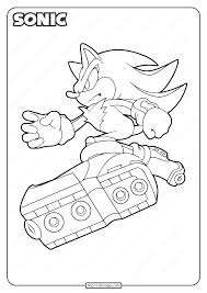 If you are looking for a bit more happiness, today's topic will literally fill you with joy. Printable Sonic The Hedgehog Pdf Coloring Pages