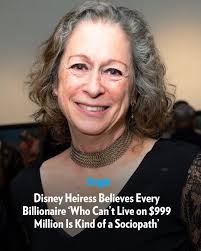Abigail Disney is continuing to speak out about wealth disparities. Click  our bio link for more details.