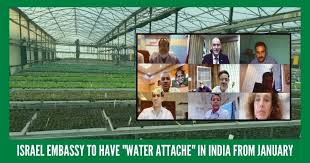 Friday also marked the 29th. Israel Embassy To Have Water Attache In India From January Pgurus