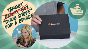 Target Beauty Box For Men For A Cruise Youtube