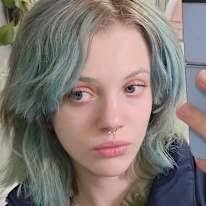 With cat housemates in Ruby Falls, Chattanooga, TN