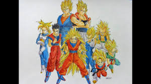 Dragon ball z pictures to draw. Speed Drawing Dragon Ball Z Selbor Youtube