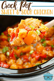 Crock Pot Sweet Sour Chicken Recipe In 2020 Sweet N Sour Chicken Sweet Sour Chicken Chicken Recipes