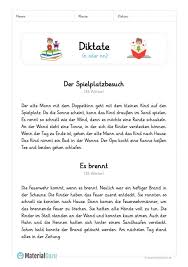 Dialog zum thema essen#mahlzeiten, 5. Diktate Materialguru