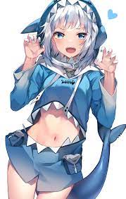 ✓ free for commercial use ✓ high quality images. Bara Open Mouth Blue Eyes Anime Anime Girls Gawr Gura Virtual Youtuber Painted Fingernails Pointy Teeth Tail Silver Hair Hololive Loli 2088x3282 Wallpaper Wallhaven Cc