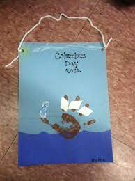 Columbus was the man who discovered the new world, america. Pin By Eleni Mcgrath On My Preschool Class Classroom Crafts Christopher Columbus Craft Holiday Crafts For Kids