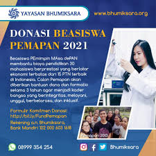 Gatot subroto km 5.4 komplek sastra plaza blok b no. Donasi Yayasan Bhumiksara