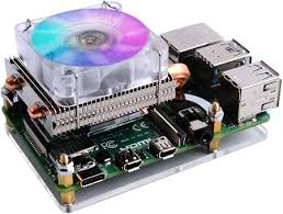 Amazon.com: GeeekPi ICE Tower Cooler with RGB Cooling Fan and Heatsink for Raspberry Pi 4B/3B+/3B