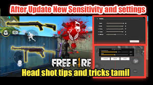 How To Free Fire After Update New Sensitivity And Settings Tips And Tricks Tamil Youtube
