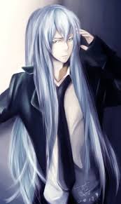 Reblog if you think i'm cute, i could use the self esteem boost after the past few weeks of feeling like i'm absolute worthless trash. Anime Boy With White Hair And Silver Eyes The Best Undercut Ponytail