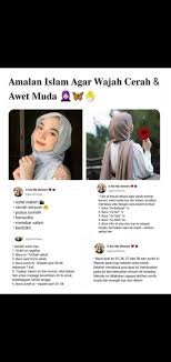 Doa dan amalan agar awet muda dan wajah berseri doa dan amalan agar awetmuda dan wajah berseri banyak cara dilakukan orang, terutama kaum wanita untuk selalu tampil sempurna dan terlihat awet muda dengan muka berseri. Duas
