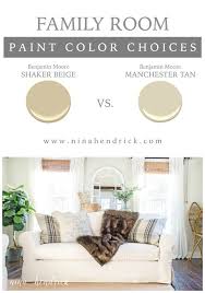 New England Neutral Paint Color Scheme Family Room Paint Colors Manchester Tan Family Room Colors