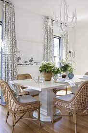 Levels 26w polished nickel and honey gold led pendant light. Glossy White Dining Table With White Chandelier Cottage Dining Room