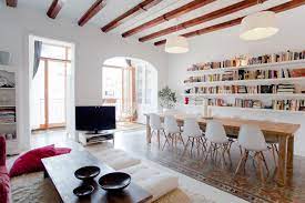 Apartment In Barcelona Spain Very Spacious Apartment Located In A Modernist Luxury Building Modern Dining Room Modern Luxury Interior Modern Apartment Decor