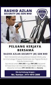 Jawatan kosong di kementerian kesihatan malaysia (kkm) : Jawatan Kosong Pengawal Keselamatan Lelaki Wanita Diperlukan Di Segambut Jobs Full Time Security On Carousell