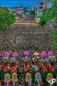 Thrissur Pooram Kerala Travel Paradise On Earth India Asia