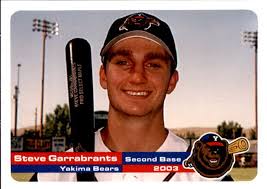 2003 Yakima Bears Grandstand 13 Steve Garrabrants Glendale Arizona Baseball  Card