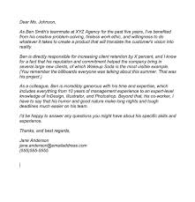Writing A Letter Of Recommendation For A Colleague Letter