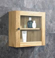 Free delivery and returns on ebay plus items for plus members. Small 380mm Square Solid Oak Bathroom Storage Glass Wall Cabinet Unit