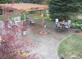 It's easy to pour and build a backyard patio made of concrete in this how to article. Concrete Patios Concrete Patio Battle Creek Mi Concrete Patio Installer