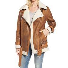 Women S Brown Leather Jackets The Best Bomber Moto Jacket Styles Faux Leather Biker Jacket Biker Jacket Leather Jackets Women