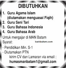 Seperti seni tari, seni musik dan seni yang lain. Lowongan Kerja Guru Agama Islam Dan Bahasa Indonesia Lowongan Kerja Batam 2021