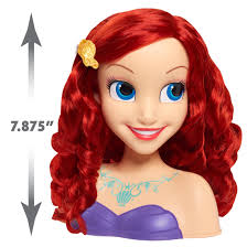 Just Play Disney Princess Hairdressing Head Ariel Red Hair 10 Piece Playset  The Mermaid Children's Toy from 3 Years: Amazon.de: Toys