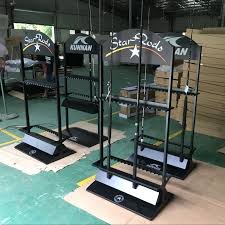 3.8 out of 5 stars. Store Advertising Pos Wood Fishing Pole Rod Display Stand Fishing Rod Rack Display Buy Fishing Rod Rack Display Fishing Reel Display Stand Fishing Rod Display Stand Product On Alibaba Com