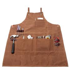 Among those torso pockets is miniature as it really is for holding the pen. Chefs Fushida Mens Tool Apron With Multi Pockets Artist Heavy Duty Workshop Apron For Carpenter Waxed