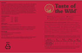 Taste Of The Wild Feeding Chart Puppy Goldenacresdogs Com