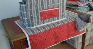 Couture Art De Line Faire Un Tapis Housse Machine A Coudre
