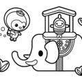 Octonauts tweak repair a machine. The Octonauts Coloring Pages Tv Film Octopod Octonauts Printable 2020 09434 Coloring4free Coloring4free Com