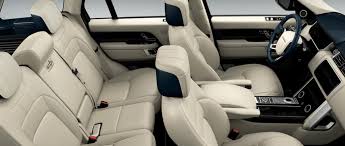 2020 Land Rover Range Rover Seating Interior Dimensions Configurations