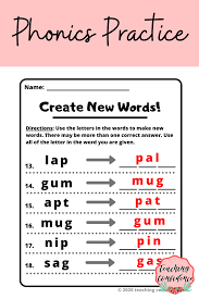 A word generator is a tool to create words. Word Chains Create New Words Phonics Phonics Phonics Practice New Words