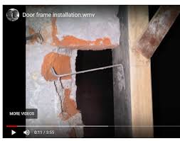 I need to cut an existing masonry wall and put a 6 foot door in the wall. Installing A Hardwood Door Frame Masonry Wall Diy Housing Forum Thai Visa Forum
