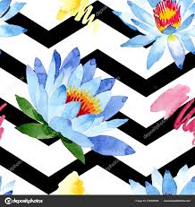 Get ftd® flower delivery today! Blue Lotus Flowers Watercolor Background Illustration Watercolour Aquarelle Seamless Background Free Stock Photo C Andreyanush 230368966