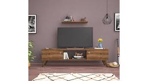 Emre Halic 140 Cm Tv Sehpasi 2020 Tv Teak Duvar Uniteleri
