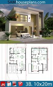 These popular homes are available in a variety of sizes, with varying amenities, and with. 3d House Design Plans With 3 Bedrooms Plot 10x20m Samphoas Plansearch Luxuryhomeinterior House Front Design Modern Style House Plans 3d House Plans