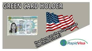 The green card application process differs based on the method in which one seeks to obtain a green card. How Long Can A Green Card Holder Stay Outside The United States Rapidvisa